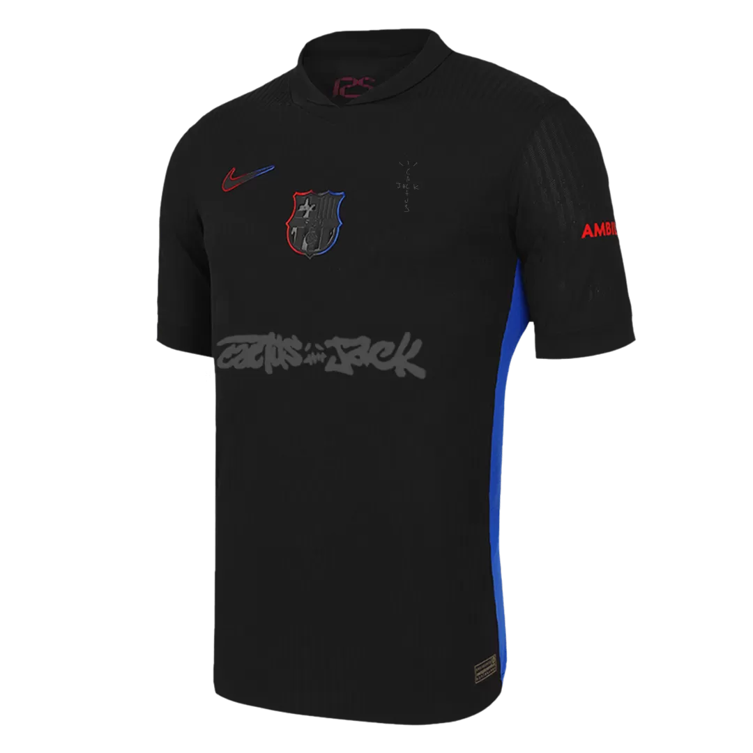 Player version Soccer Jersey Barcelona X Travis Scott Away Shirt