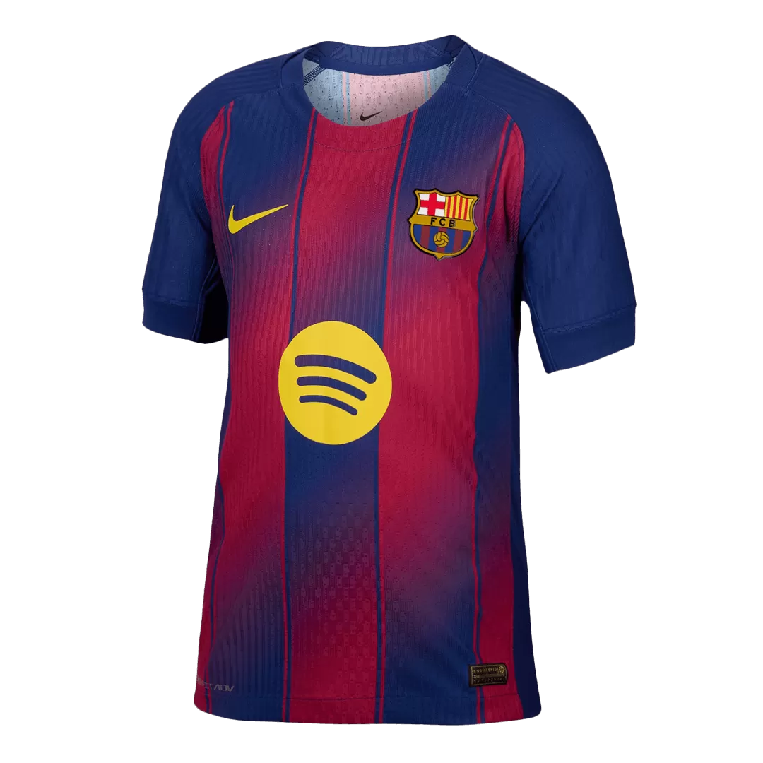 Player version Barcelona Jersey Soccer Jersey Home 2025/26