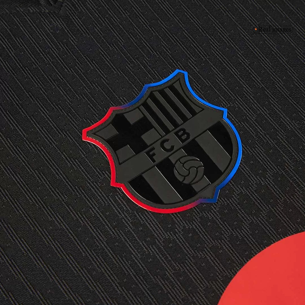 Player Version Barcelona Away Kit 2024/25
