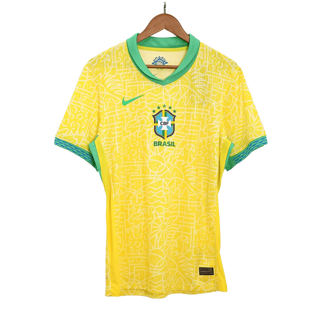 Player Version Soccer Jersey Brazil Home Shirt 2024