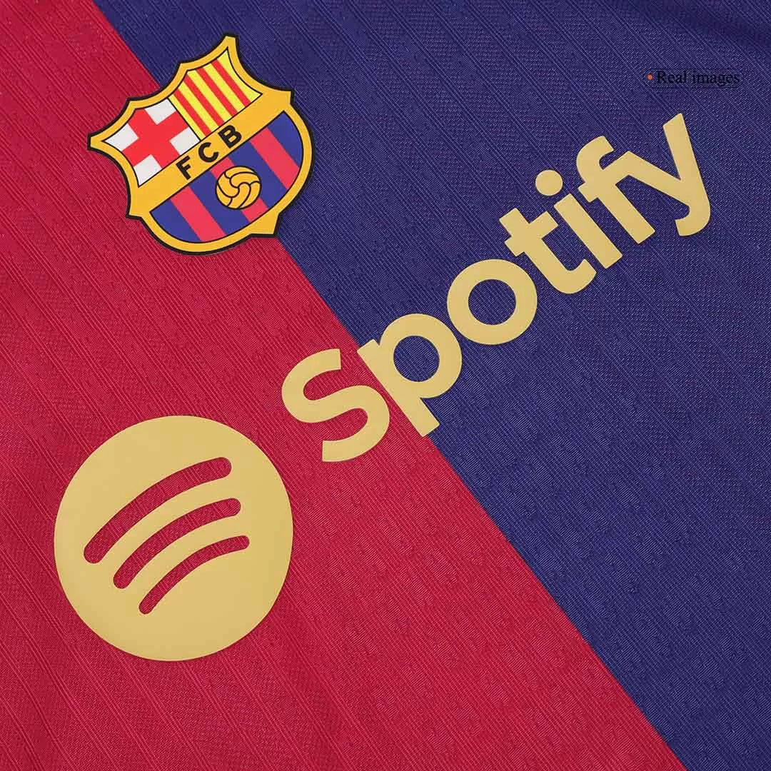 Player Version Soccer Jersey Barcelona Home Shirt 2024/25