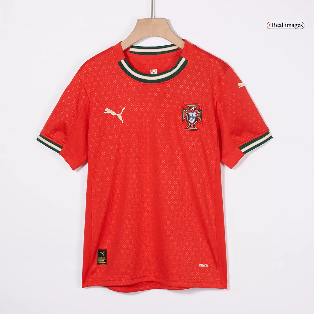 Kids Portugal Custom Home Soccer Kits 2025