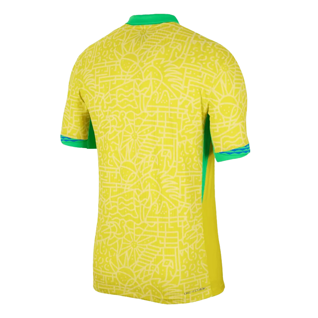 Player Version Soccer Jersey Brazil Home Shirt 2024