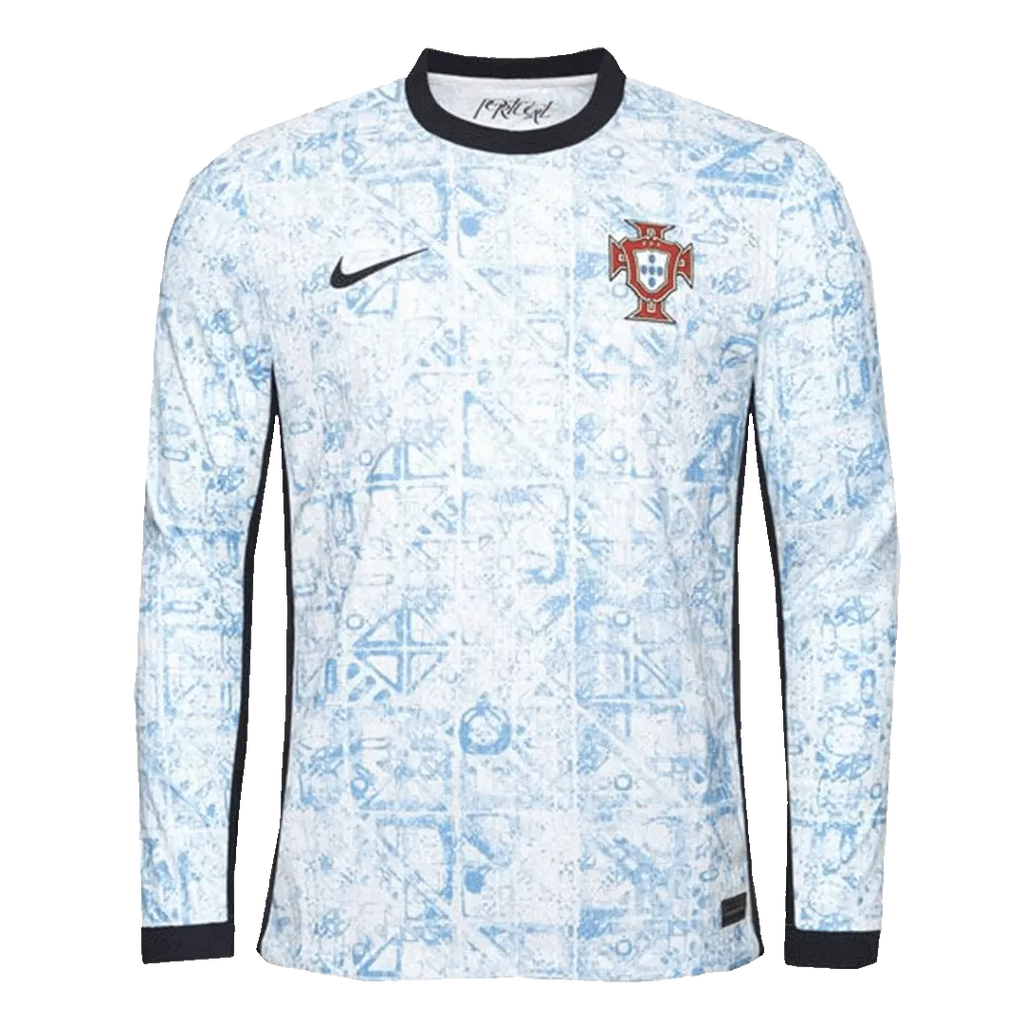 Player Version Portugal Long Sleeve Away Football Shirt 2024