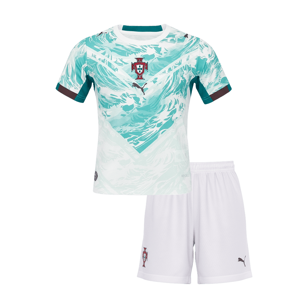 Kids Portugal Away Custom Soccer Kits World Cup 2026