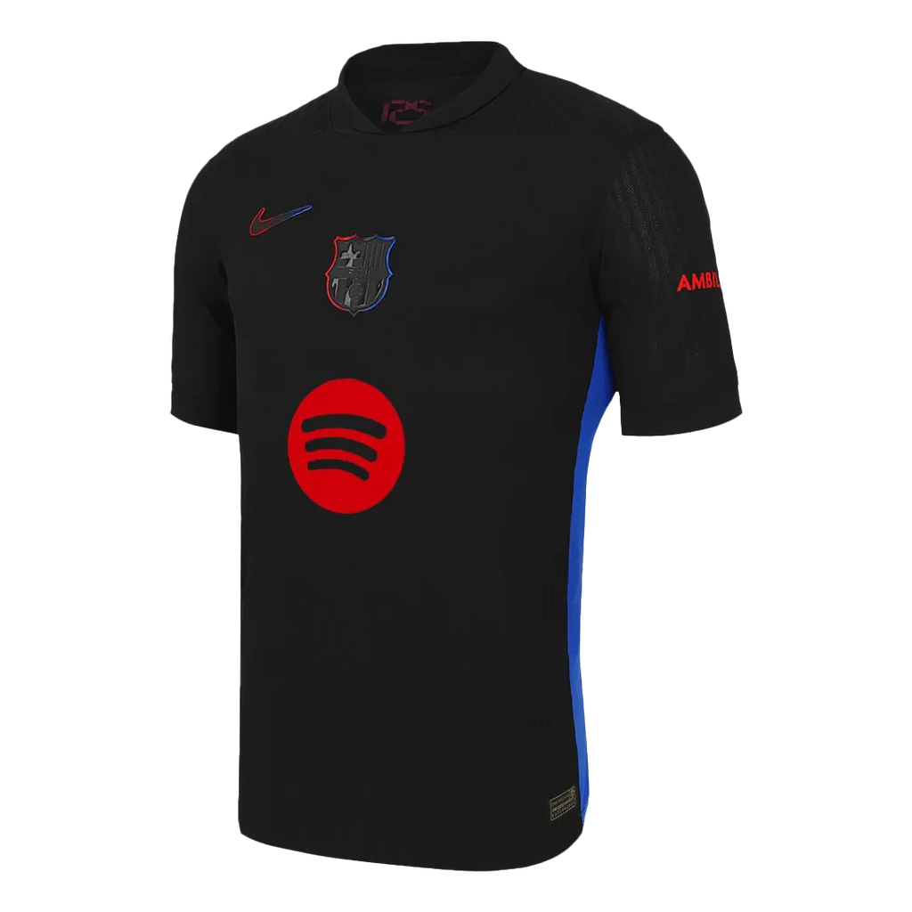 Player Version Barcelona Away Kit 2024/25