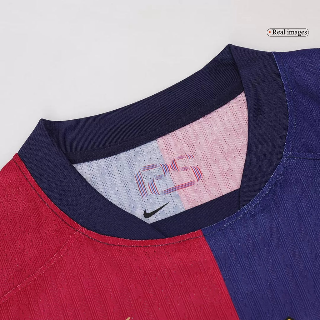 Player Version Soccer Jersey Barcelona Home Shirt 2024/25