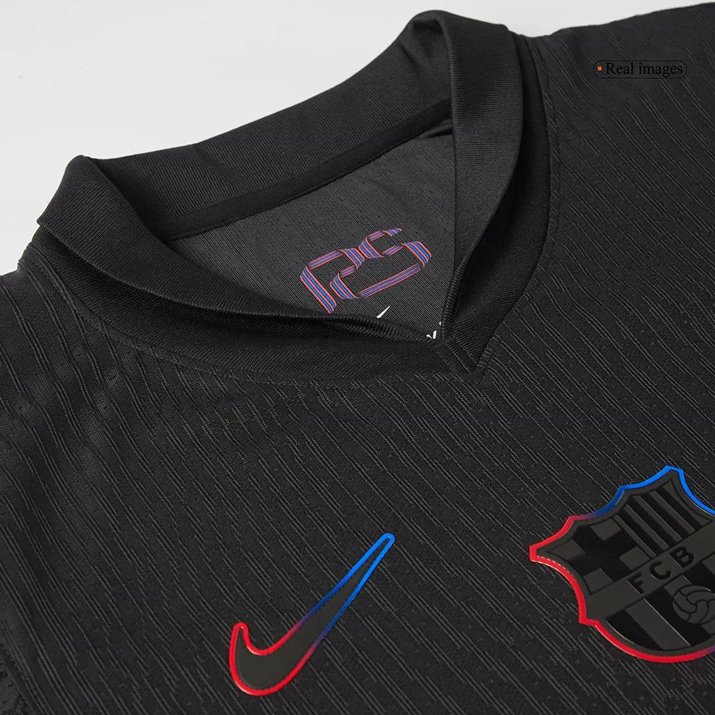 Player Version Barcelona Away Kit 2024/25