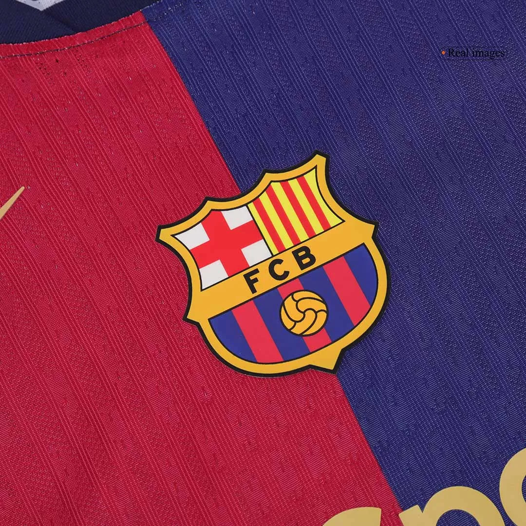 Player Version Soccer Jersey Barcelona Home Shirt 2024/25