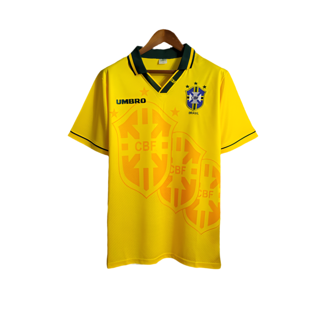 Retro 1993/94 Brazil Home