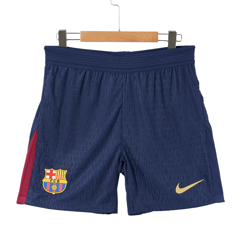 Player version Barcelona Soccer Short Custom Home 2024/25