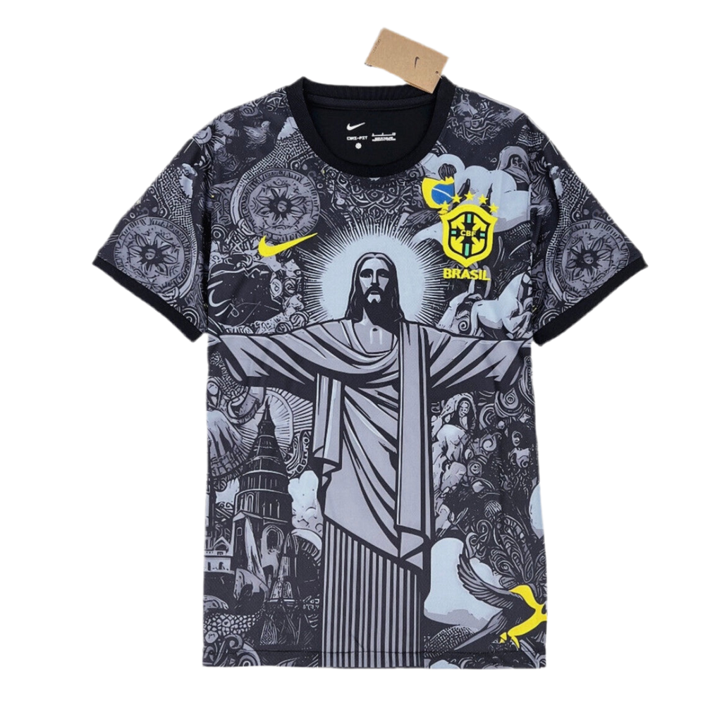 Brazil Jesus Christ The Redeemer Jersey Kit Special Edition Shirt