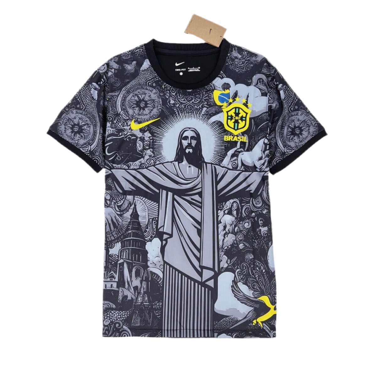 Brazil Jesus Christ The Redeemer Jersey Kit Special Edition Shirt