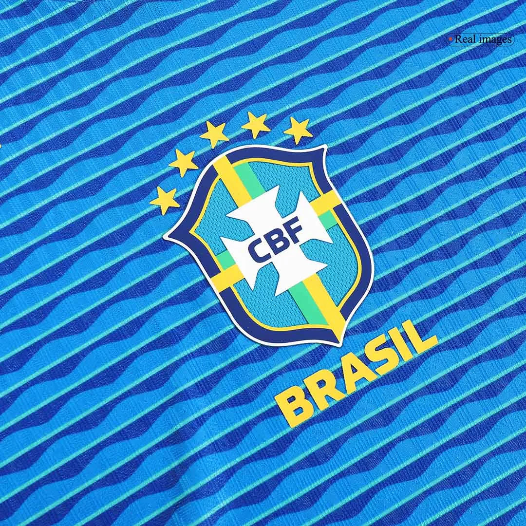 Player version Soccer Jersey Brazil Away Shirt 2024
