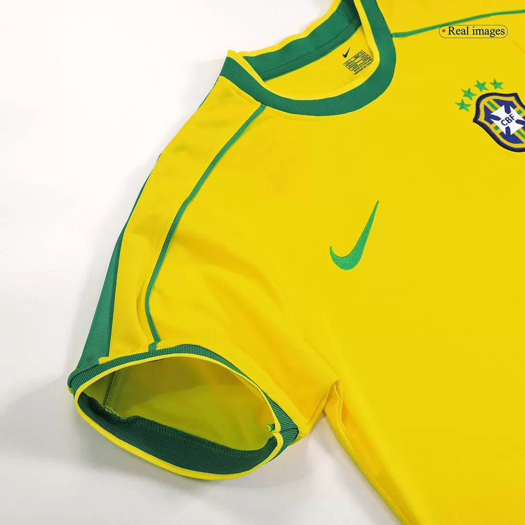 Brazil Jersey Home Soccer Jersey 1998