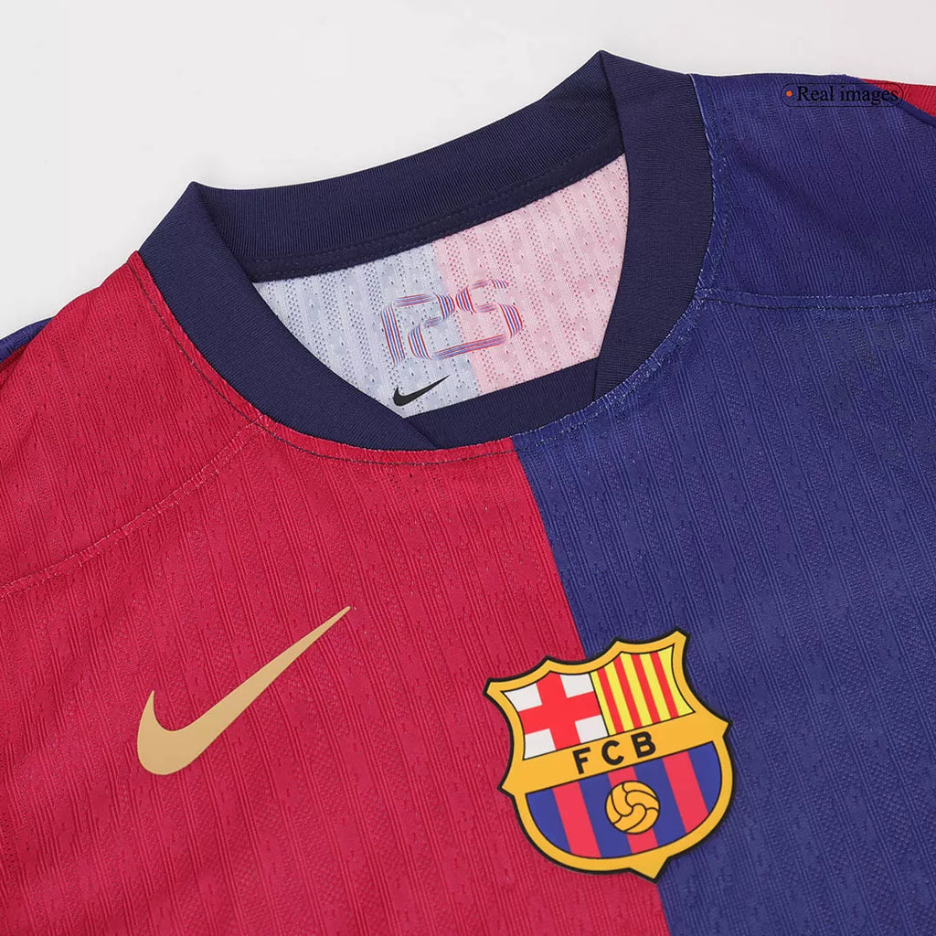 Player Version Soccer Jersey Barcelona Home Shirt 2024/25