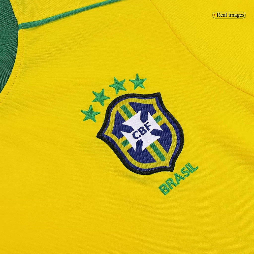 Brazil Jersey Home Soccer Jersey 1998