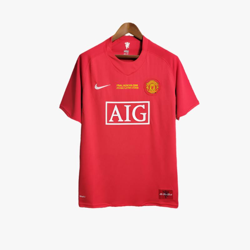 Retro 07/08 Manchester United home – CLOSET FOOTBALL
