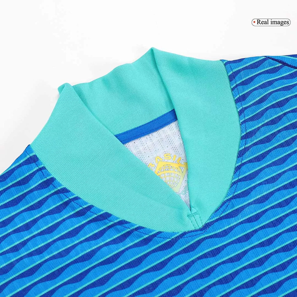Player version Soccer Jersey Brazil Away Shirt 2024