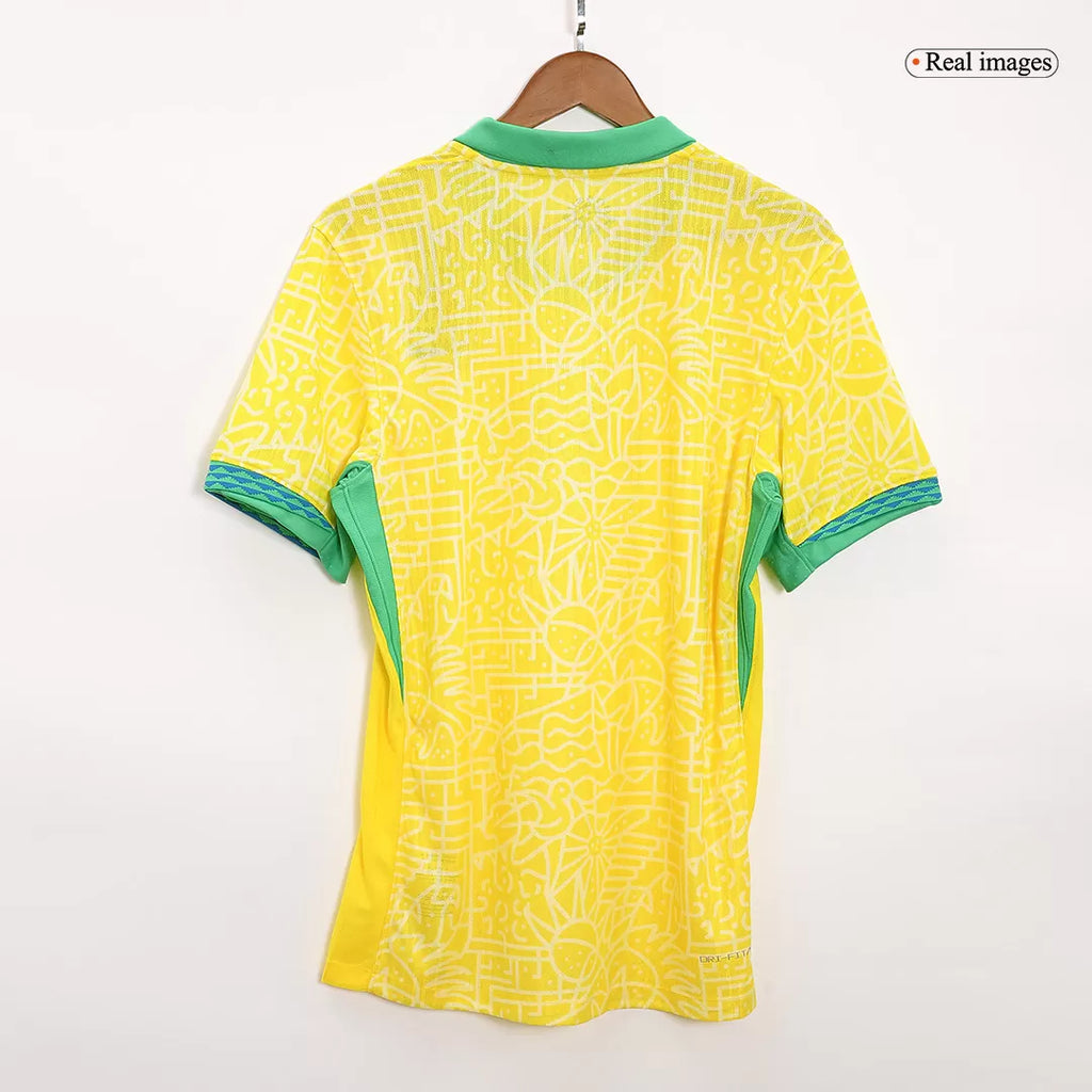 Player Version Soccer Jersey Brazil Home Shirt 2024