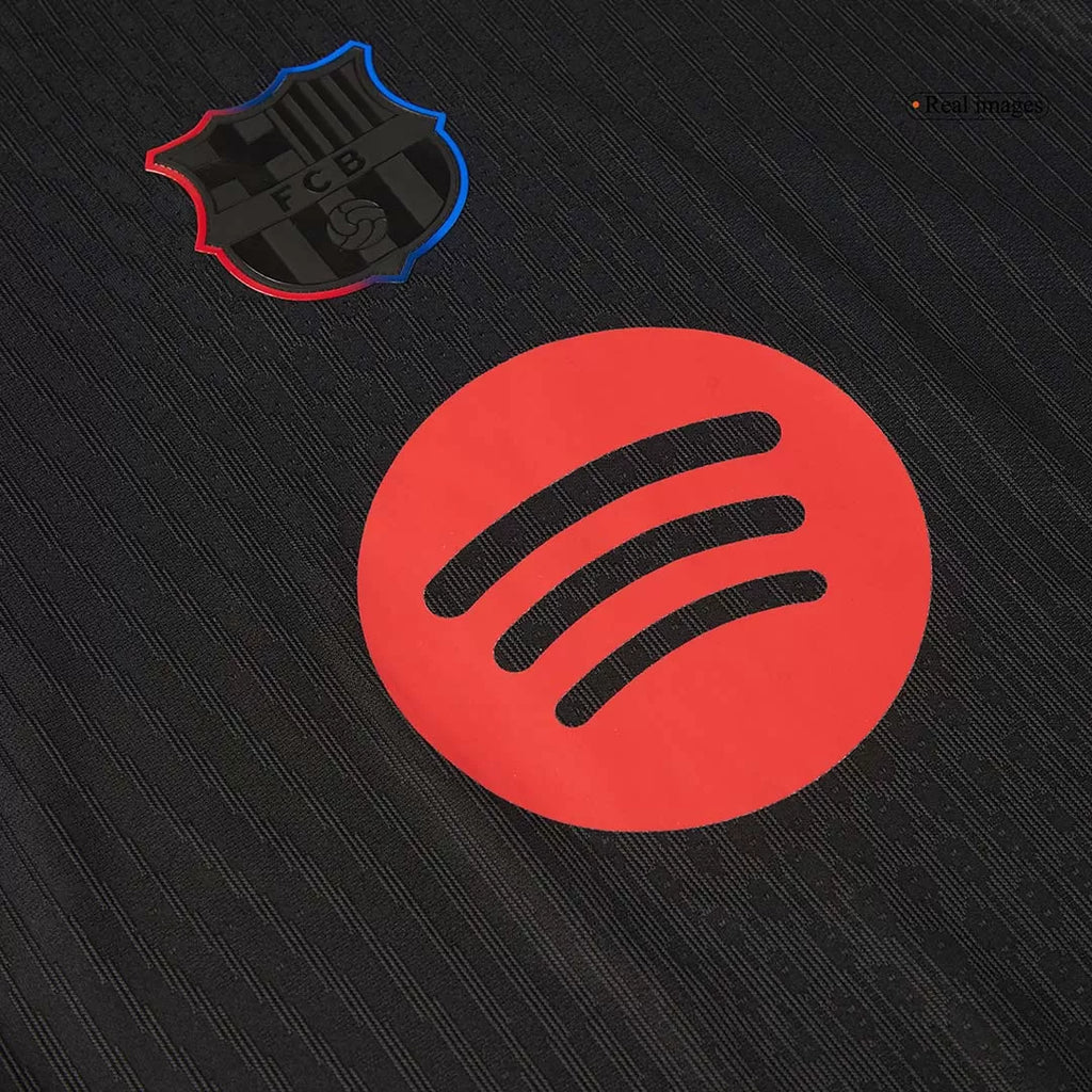 Player Version Barcelona Away Kit 2024/25