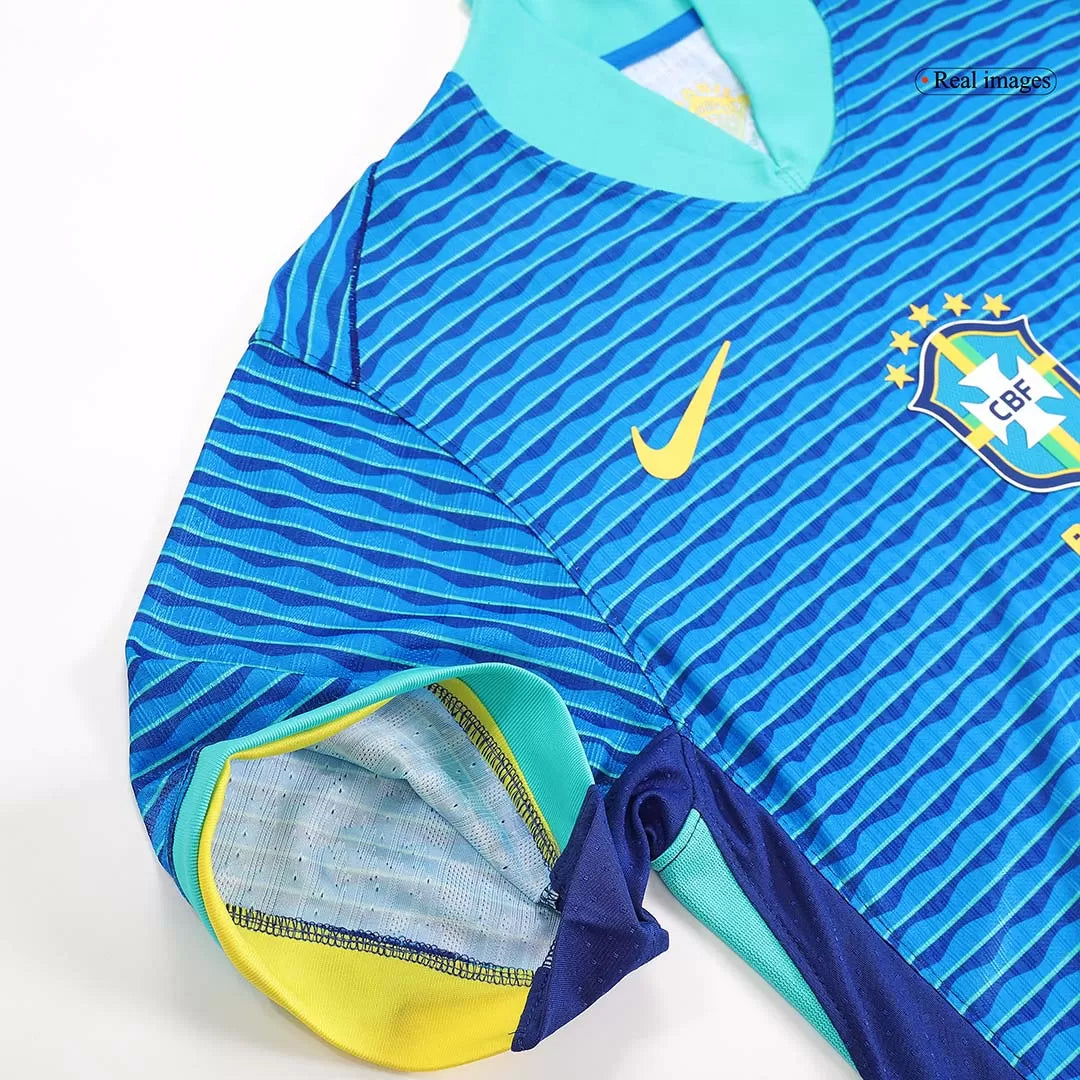 Player version Soccer Jersey Brazil Away Shirt 2024