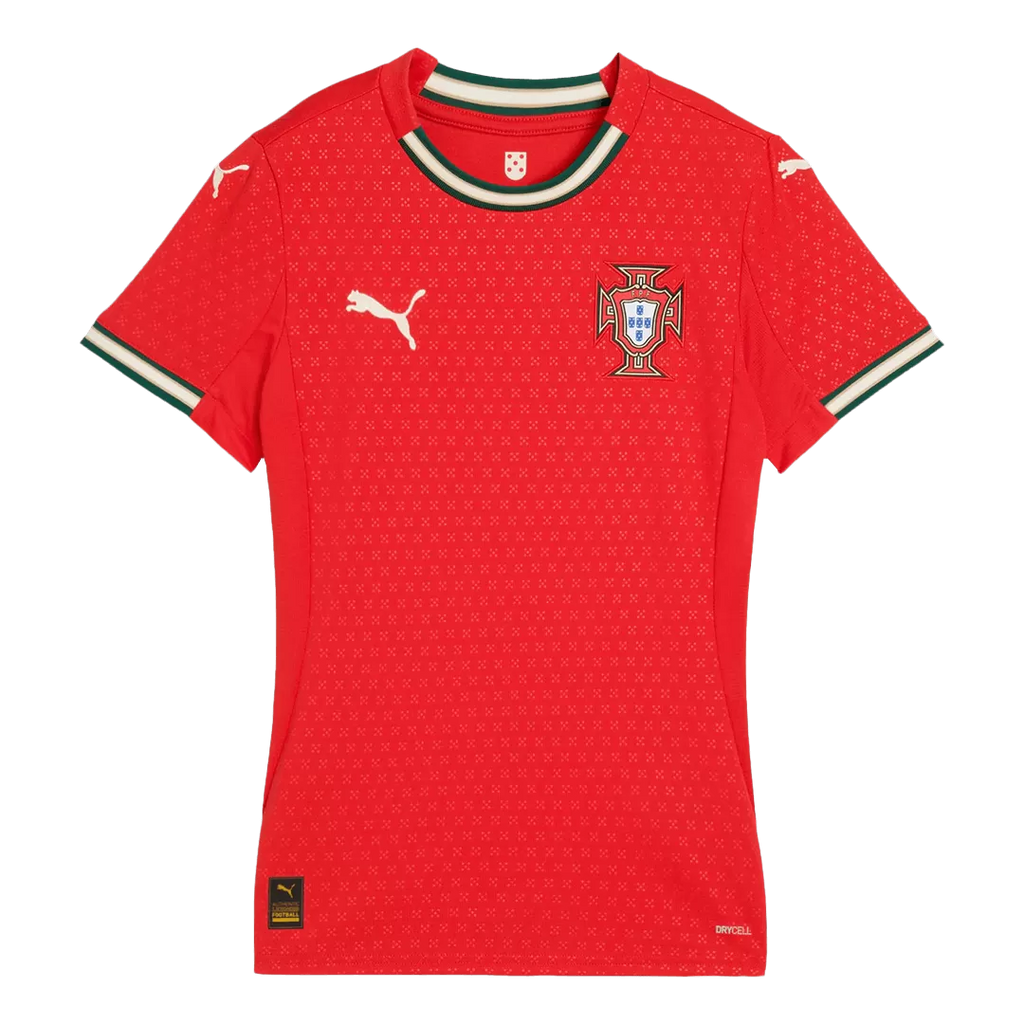 Portugal Soccer Jersey Home Women's Shirt 2025