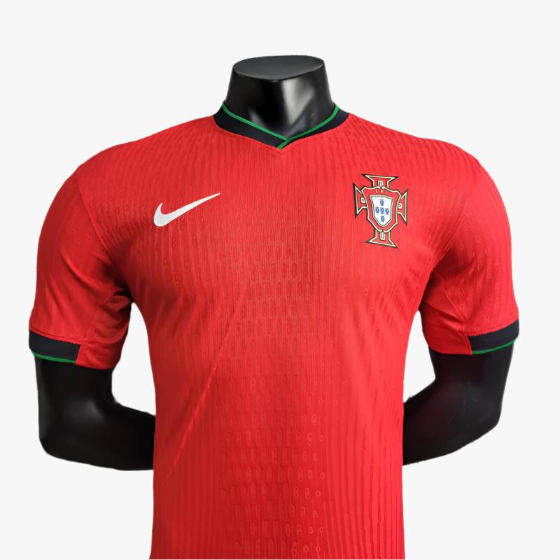 24/25 Player Version Soccer Jersey Portugal Home