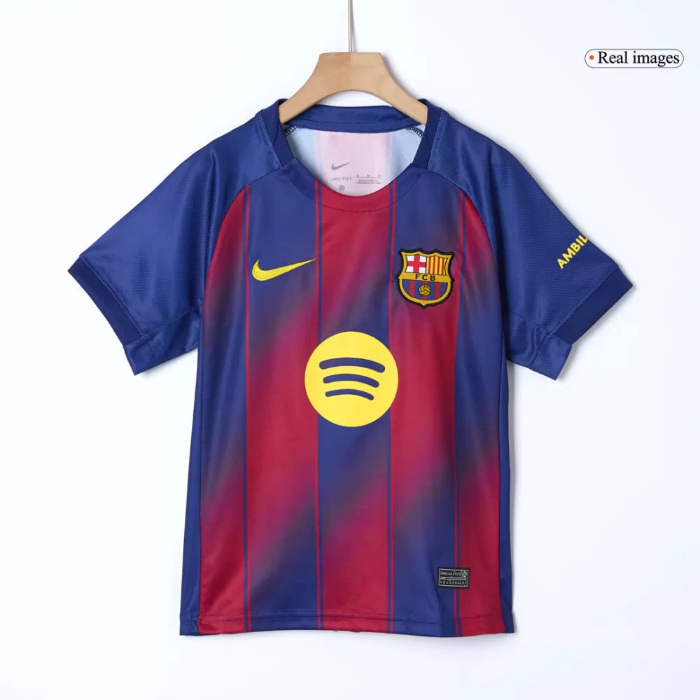 Kids Barcelona Away Soccer Kits 2025/26