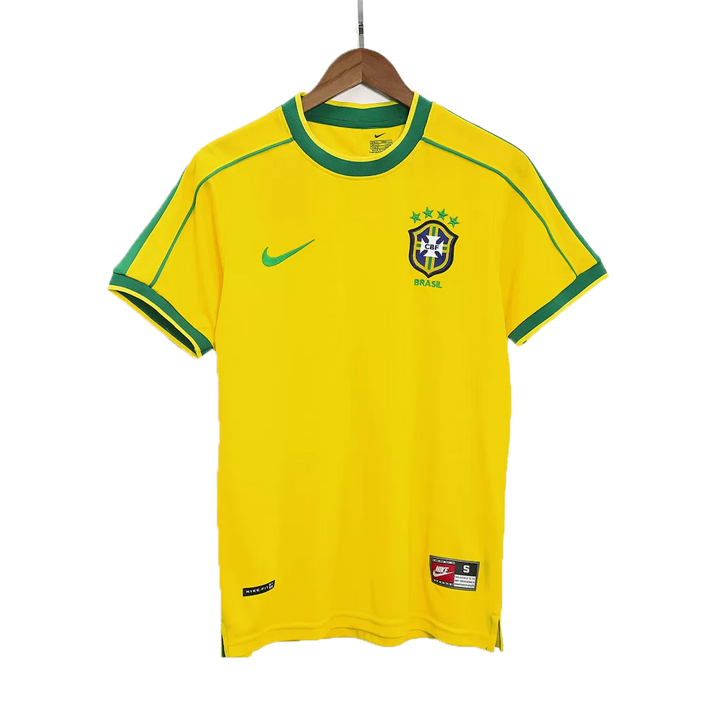 Brazil Jersey Home Soccer Jersey 1998