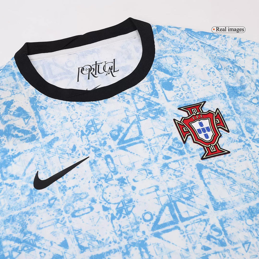 Player Version Portugal Long Sleeve Away Football Shirt 2024