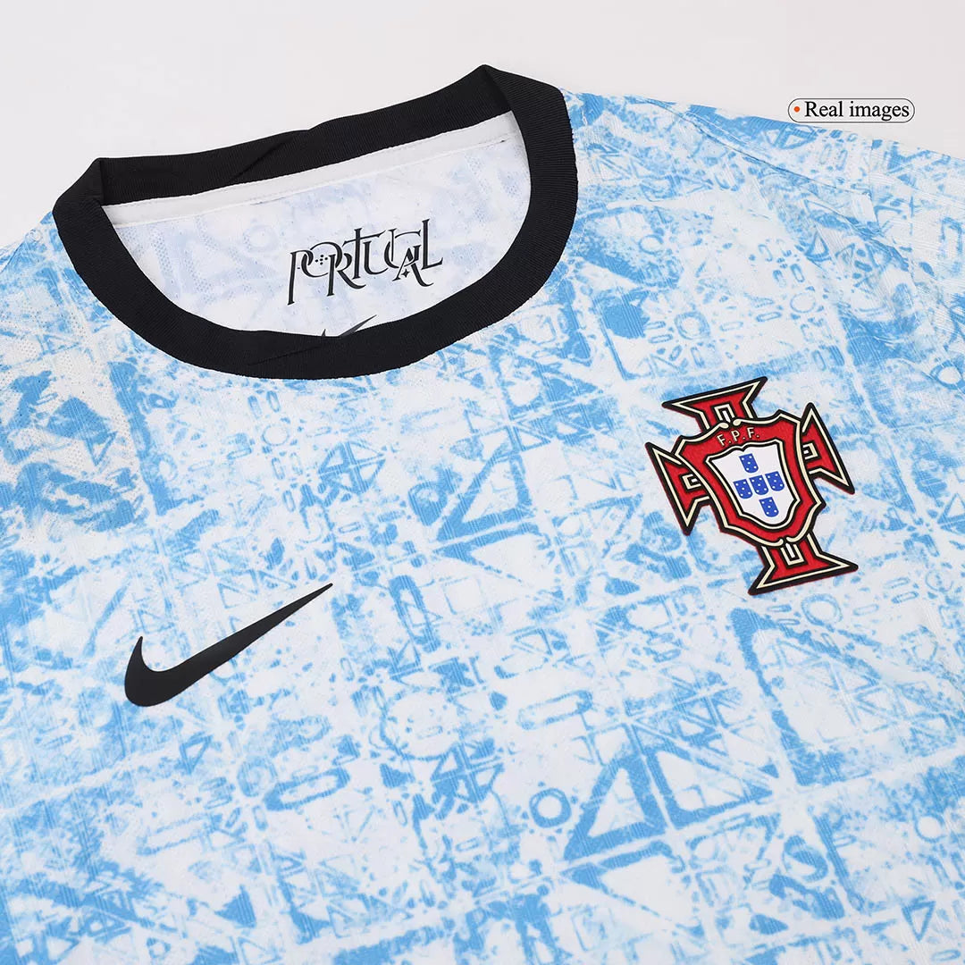 Player Version Portugal Long Sleeve Away Football Shirt 2024