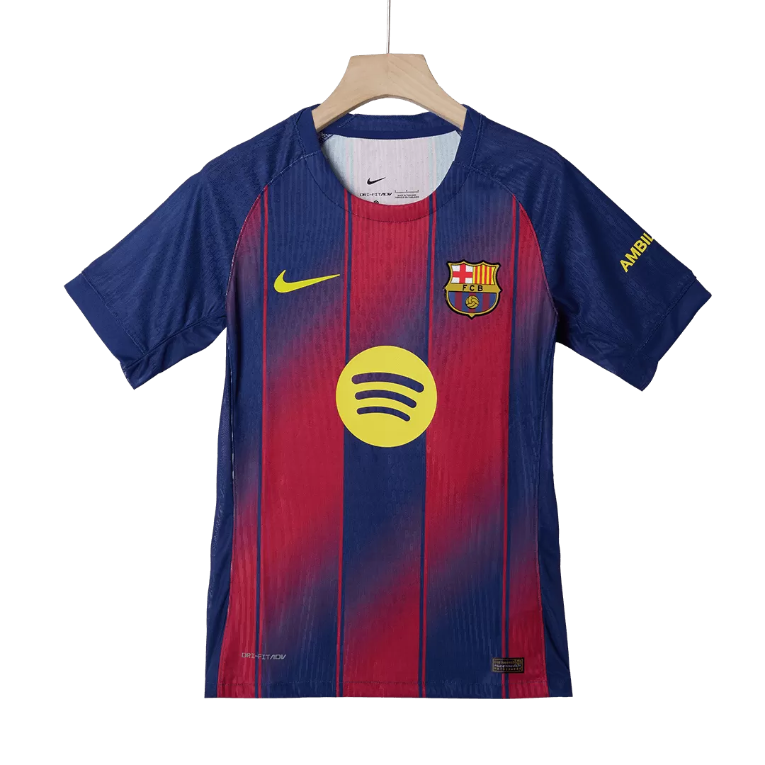 Player version Barcelona Jersey Soccer Jersey Home 2025/26