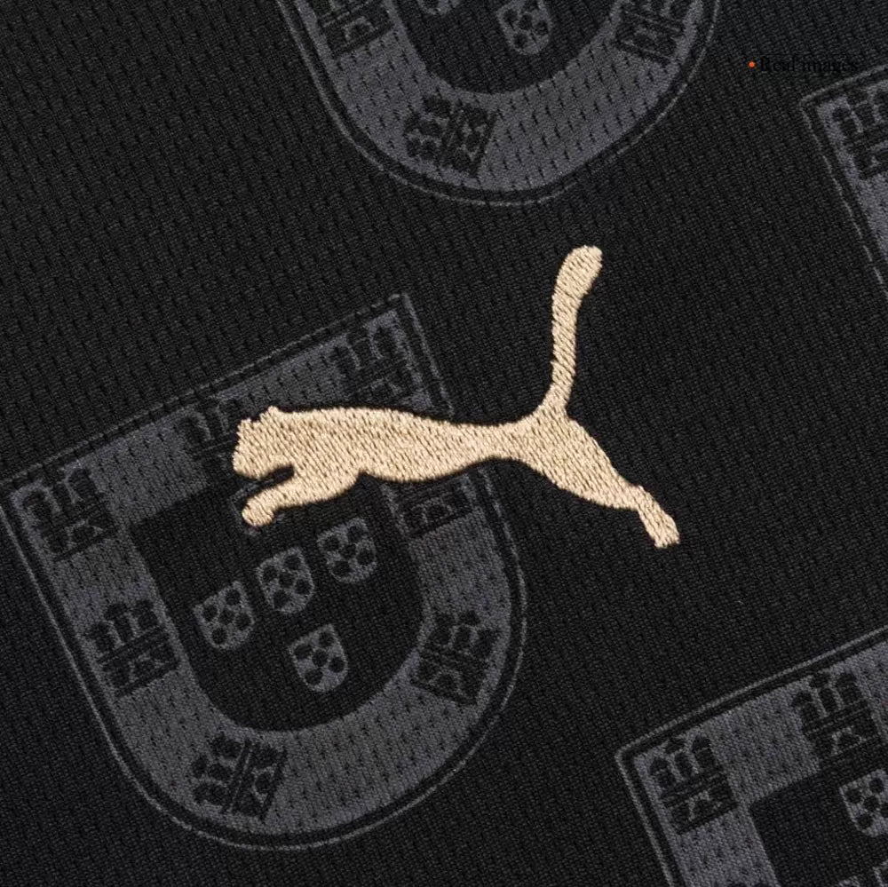 Kids Portugal 'Black Panther' Custom Soccer Kits World Cup 2026