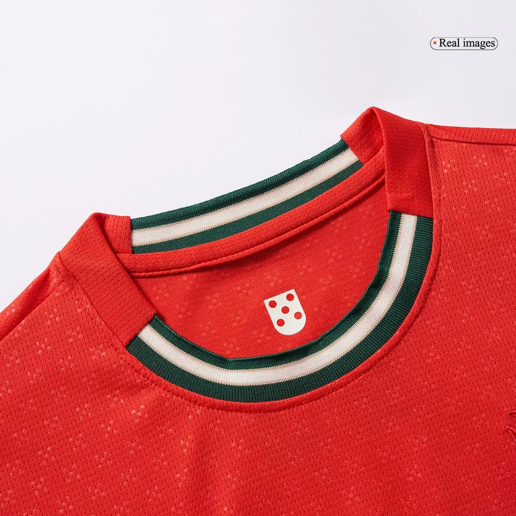 Kids Portugal Custom Home Soccer Kits 2025