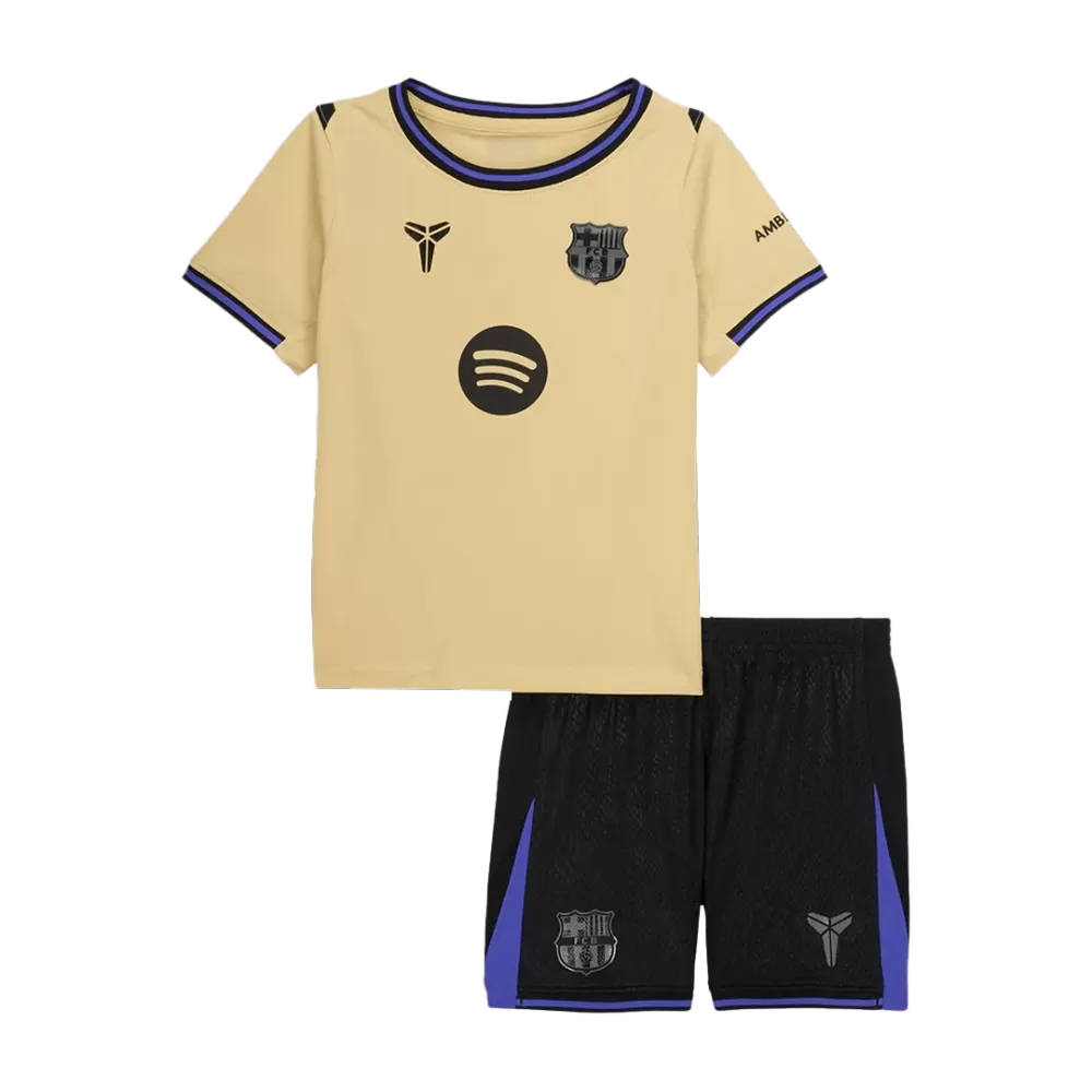 Kids Barcelona Away Soccer Kits 2025/26