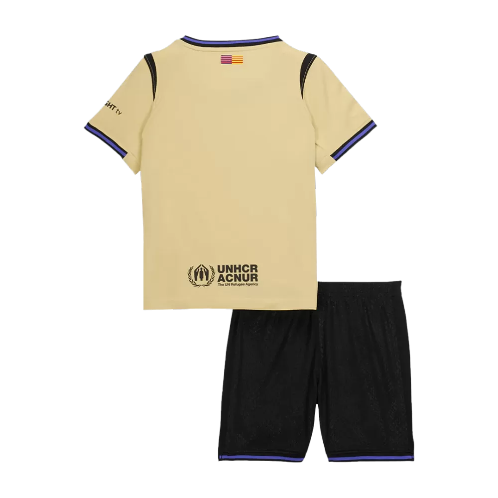Kids Barcelona Away Soccer Kits 2025/26