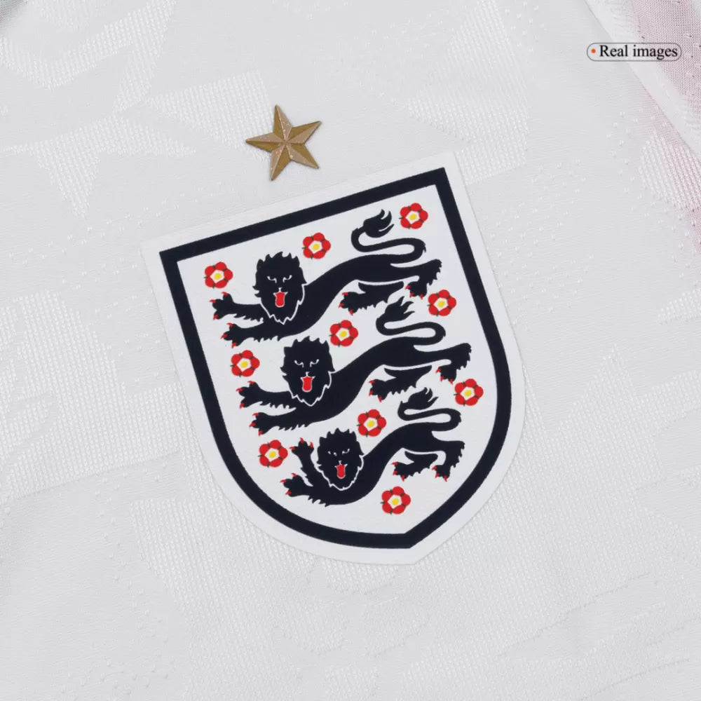 England Home Player Version Soccer Jersey World Cup 2026