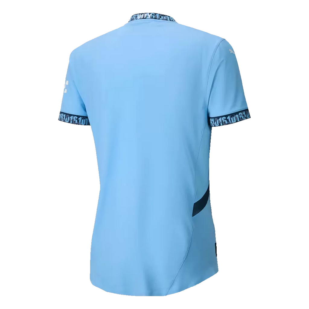 Player version Soccer Jersey Manchester City Home Shirt 2024/25