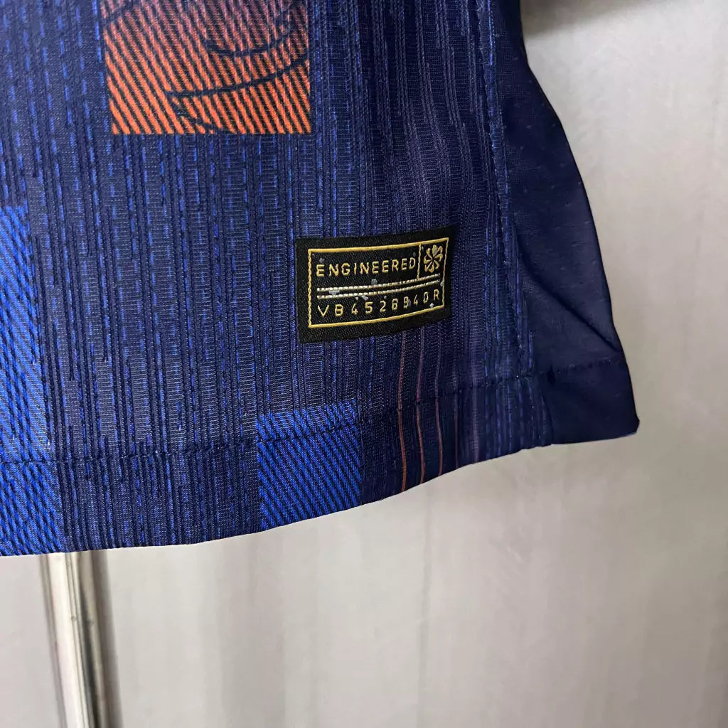 24/25 Player Version Soccer Jersey Netherlands Away