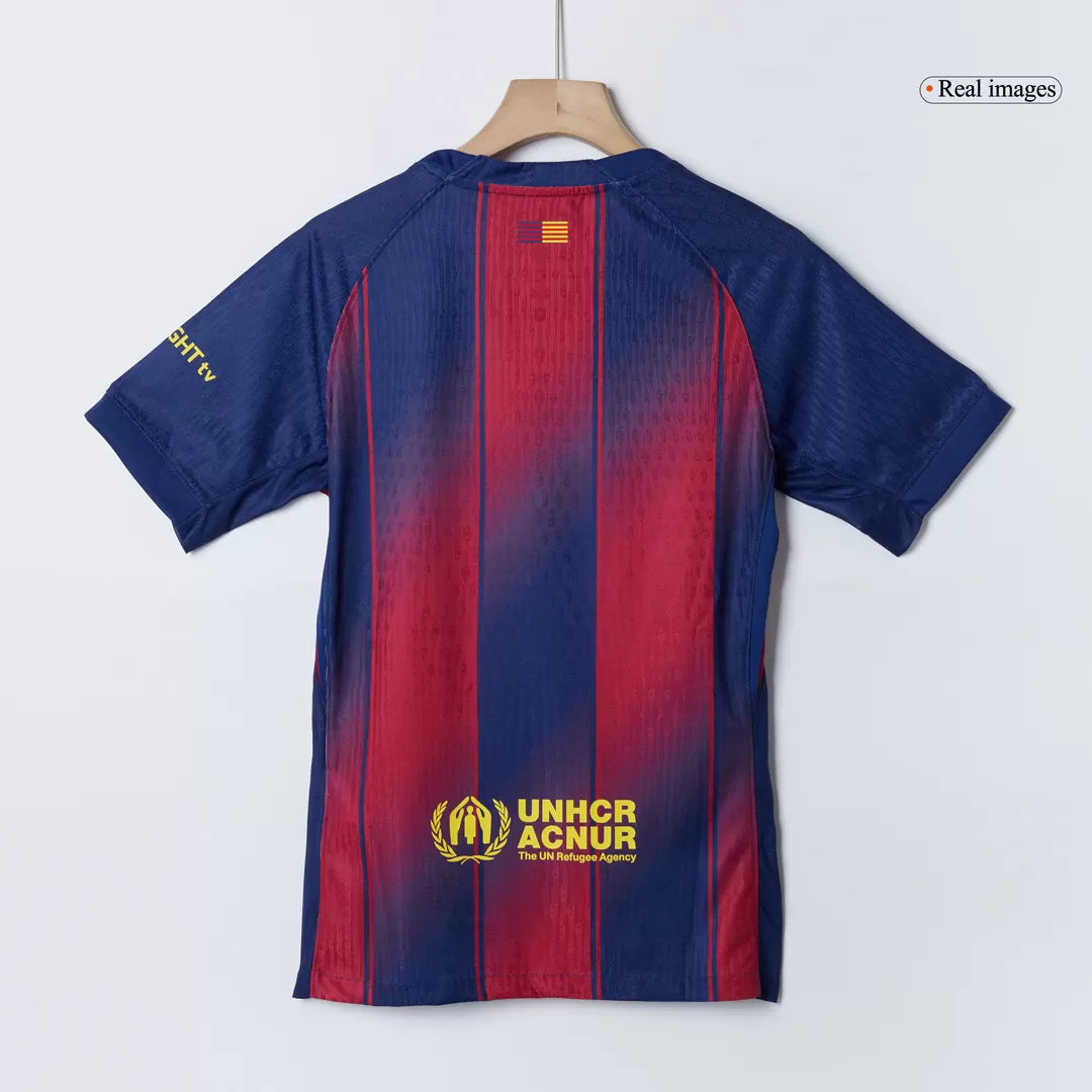 Player version Barcelona Jersey Soccer Jersey Home 2025/26