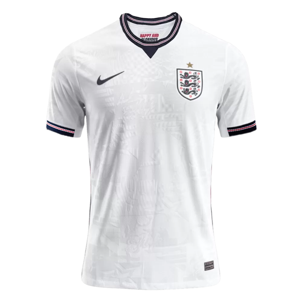 England Home Player Version Soccer Jersey World Cup 2026