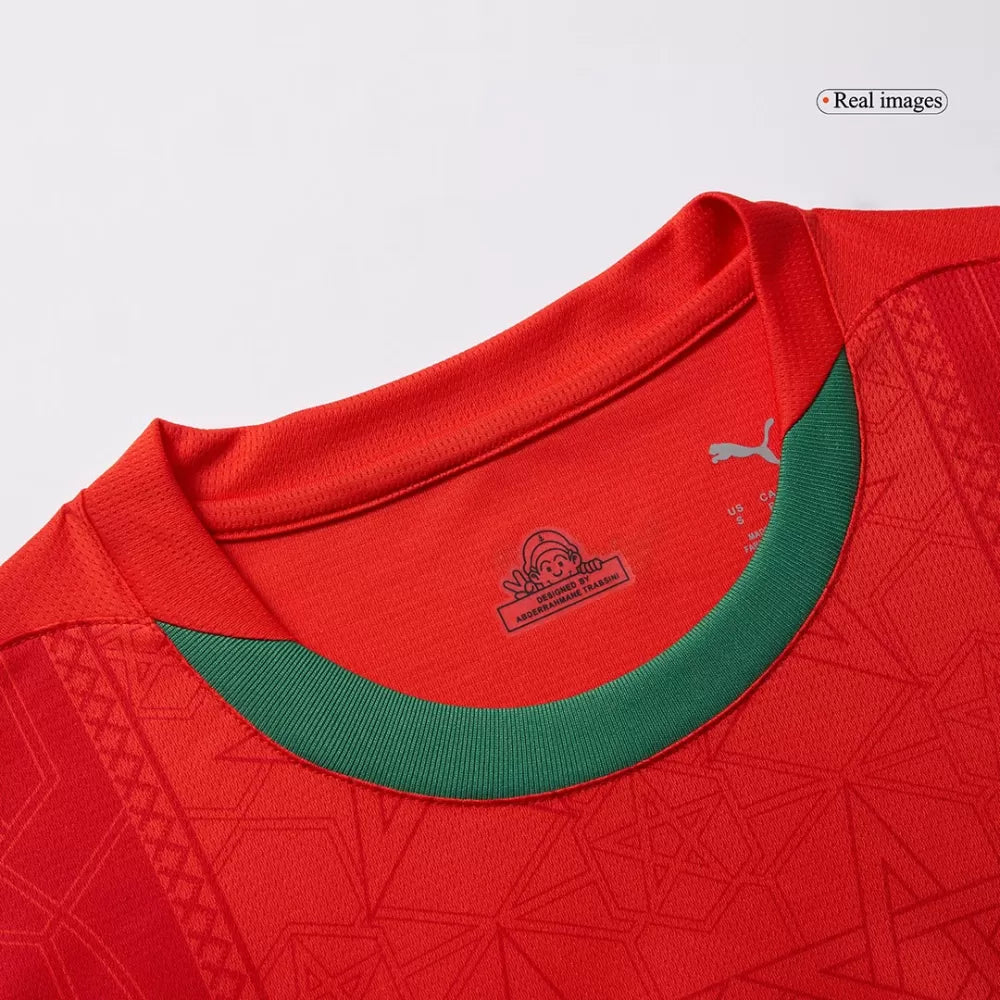 Morocco Soccer Jersey Home Shirt 2024/25