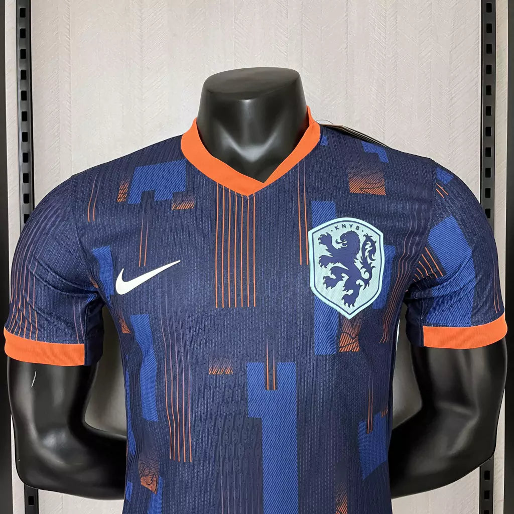 24/25 Player Version Soccer Jersey Netherlands Away