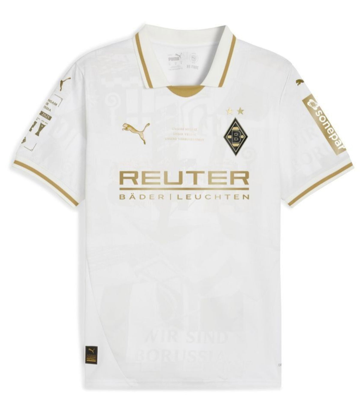 Borussia Mönchengladbach Jersey Limited Edition 125th Anniversary - Fan version