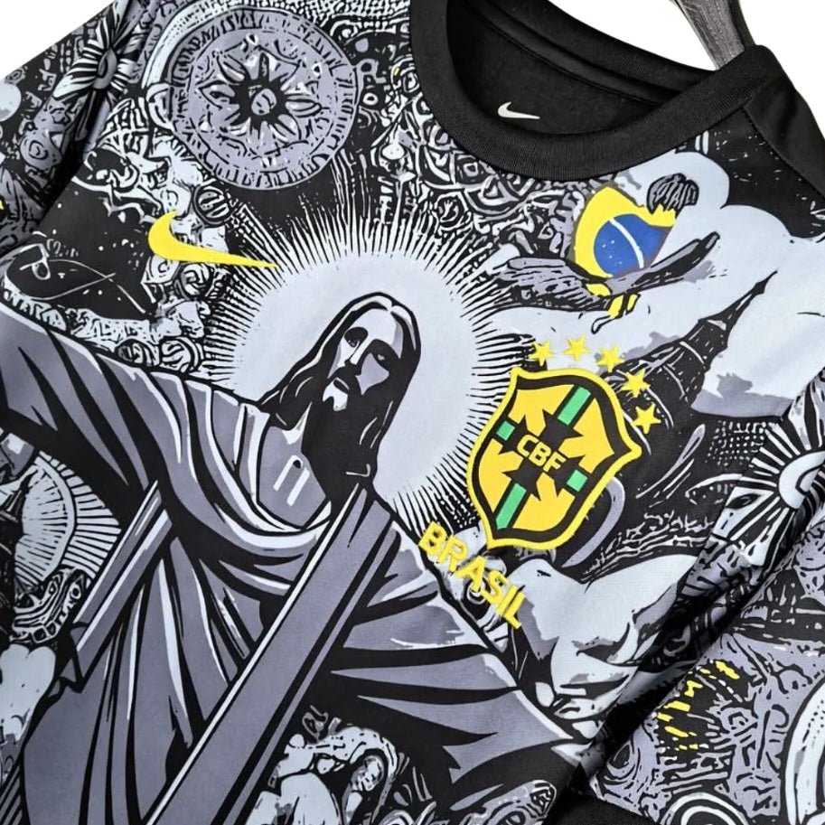 Brazil Jesus Christ The Redeemer Jersey Kit Special Edition Shirt