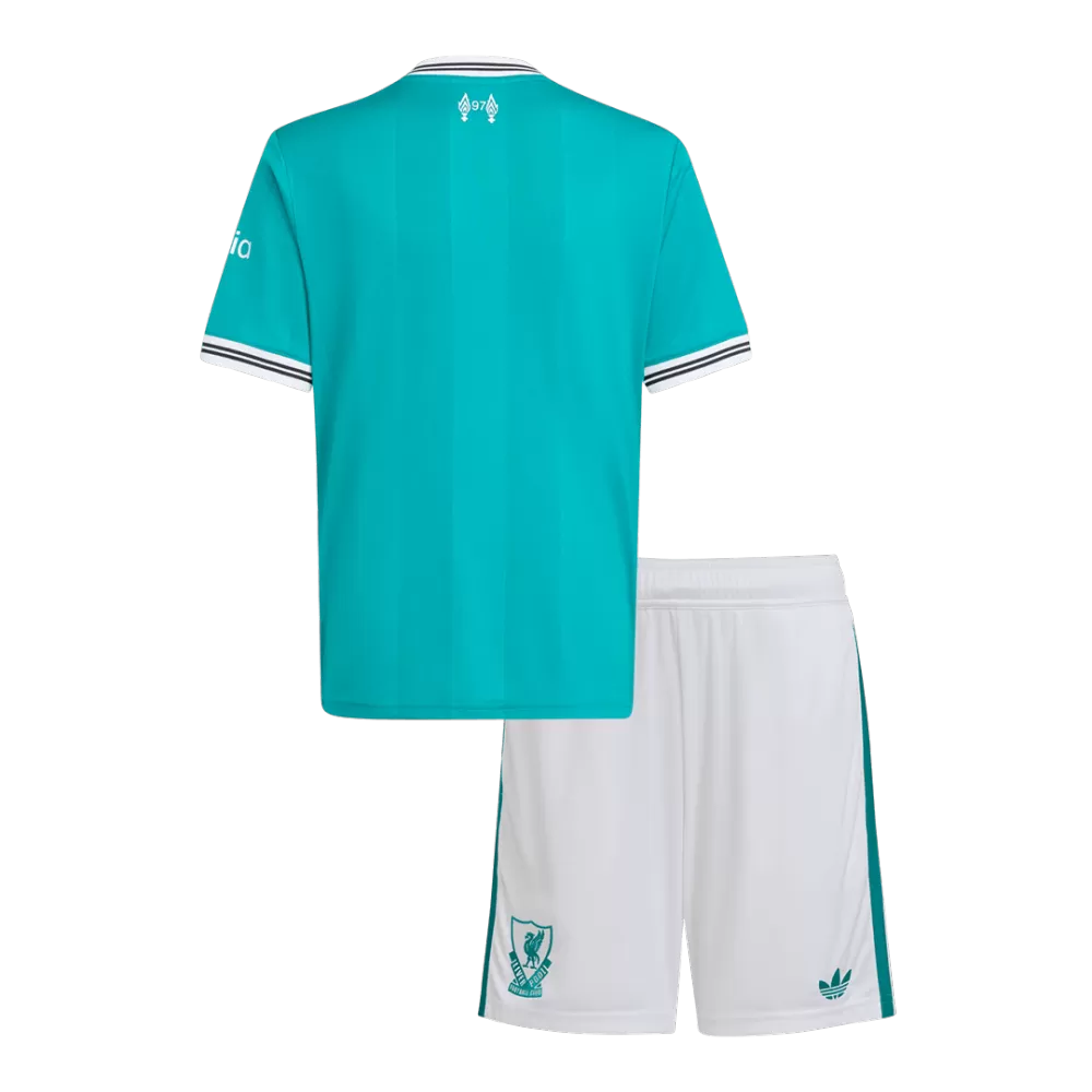 Kids Liverpool Third Away Soccer Kits 2025/26
