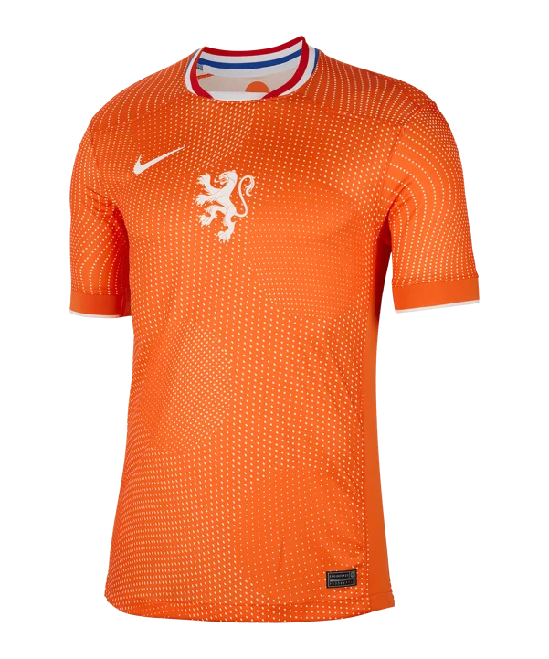 Netherlands Home 2025/26 Season Football Jersey Sports Shirt