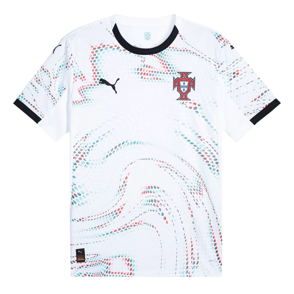 Portugal Soccer Jersey Away Shirt 2025