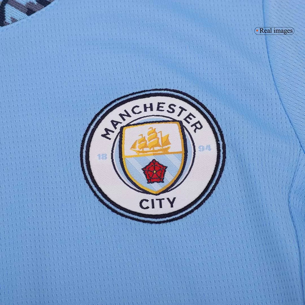 Manchester City Soccer Jersey Home Women's Shirt 2024/25